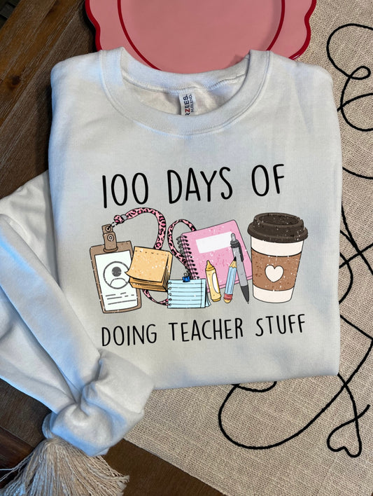 100 Days of Doing Teacher Stuff